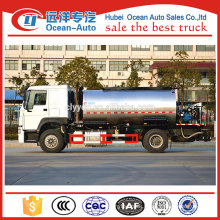 China heay duty sinotruck howo heated asphalt tanker truck with Left hand drive and RHD